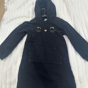 Carter's Black Hoodie with Gold Accents